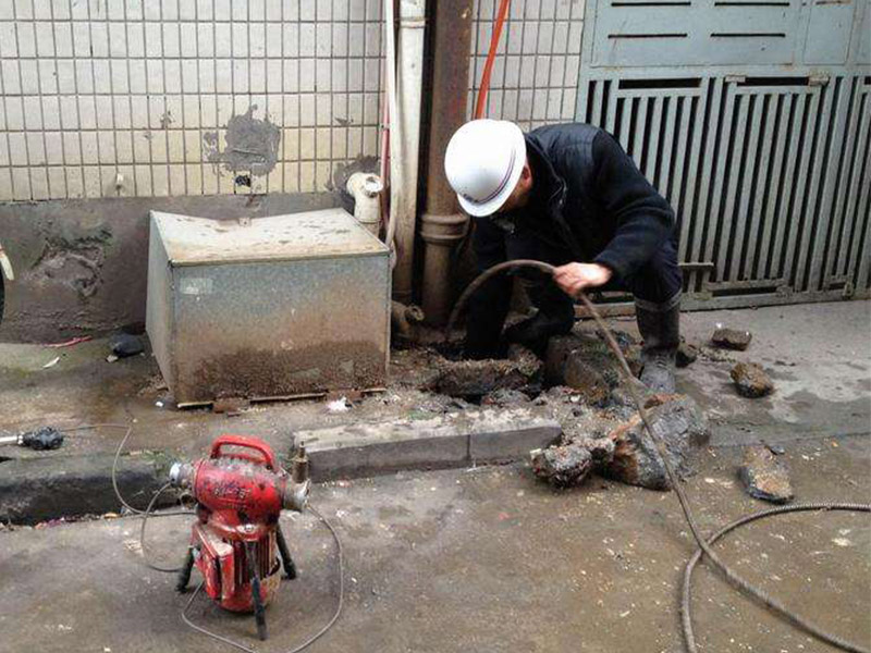 济南疏通下水道-洗菜池疏通